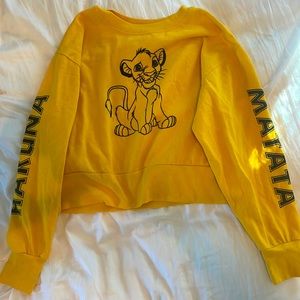 @disney long sleeve Lion King sweater